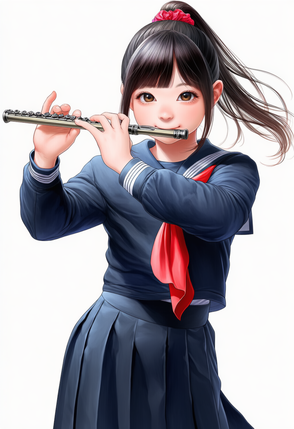 ポニテの笛吹きは朗らかに