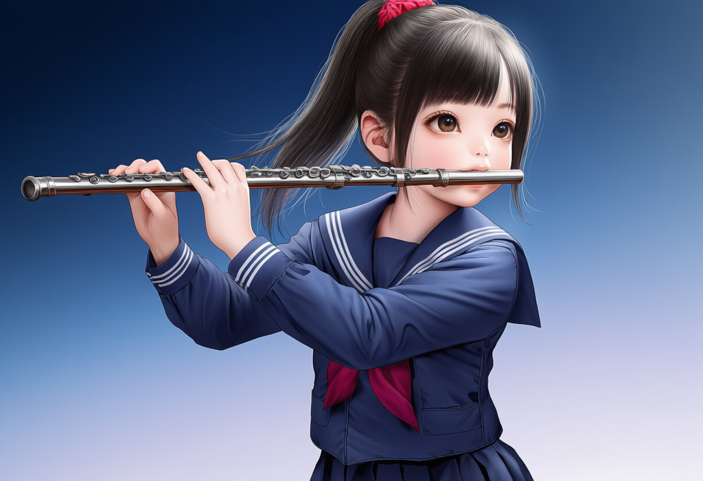 ポニテの笛吹きは朗らかに