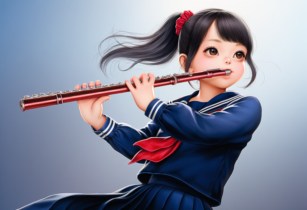 ポニテの笛吹きは朗らかに