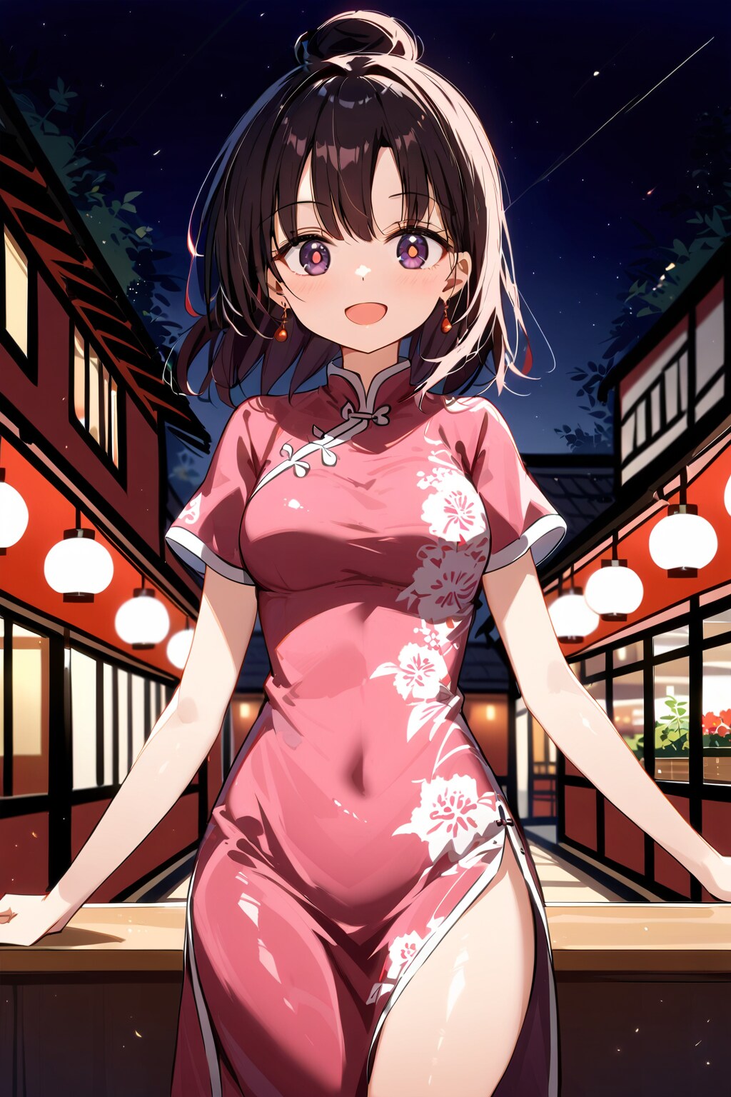 チャイナドレス嬢　GARLAND版 | の人気AIイラスト・グラビア