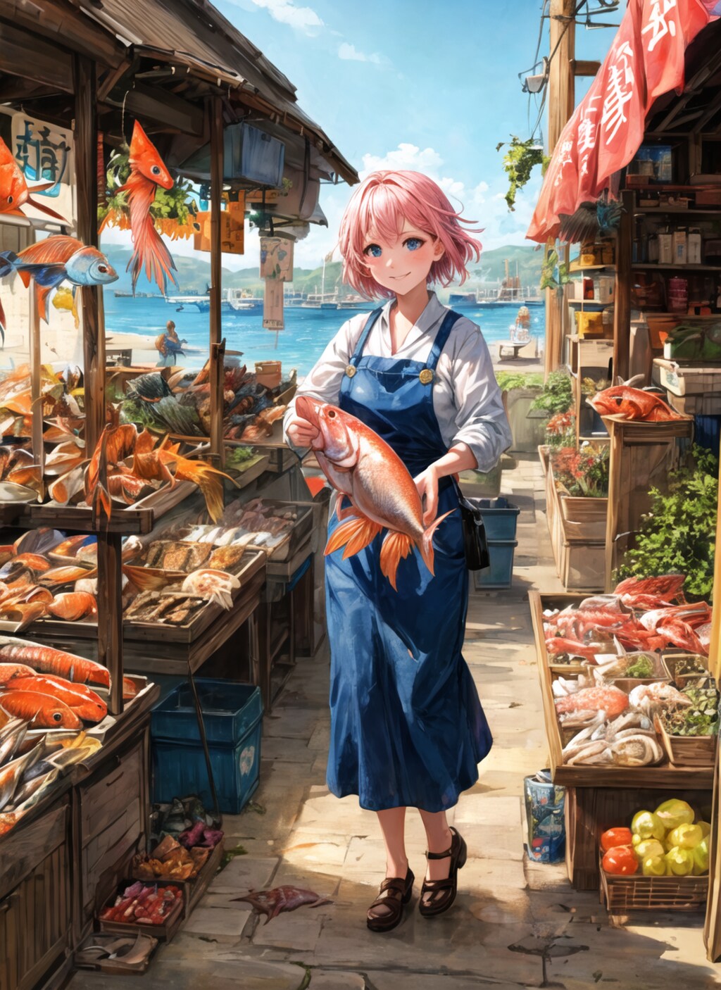 こちらのキンメダイを捌いてイク！