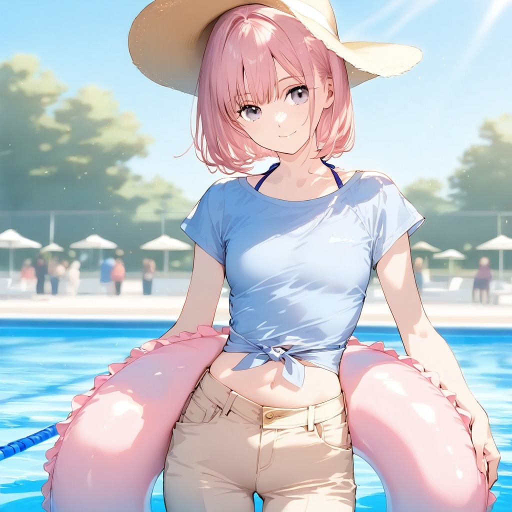 てっちゃん　サマーランドでバカンス