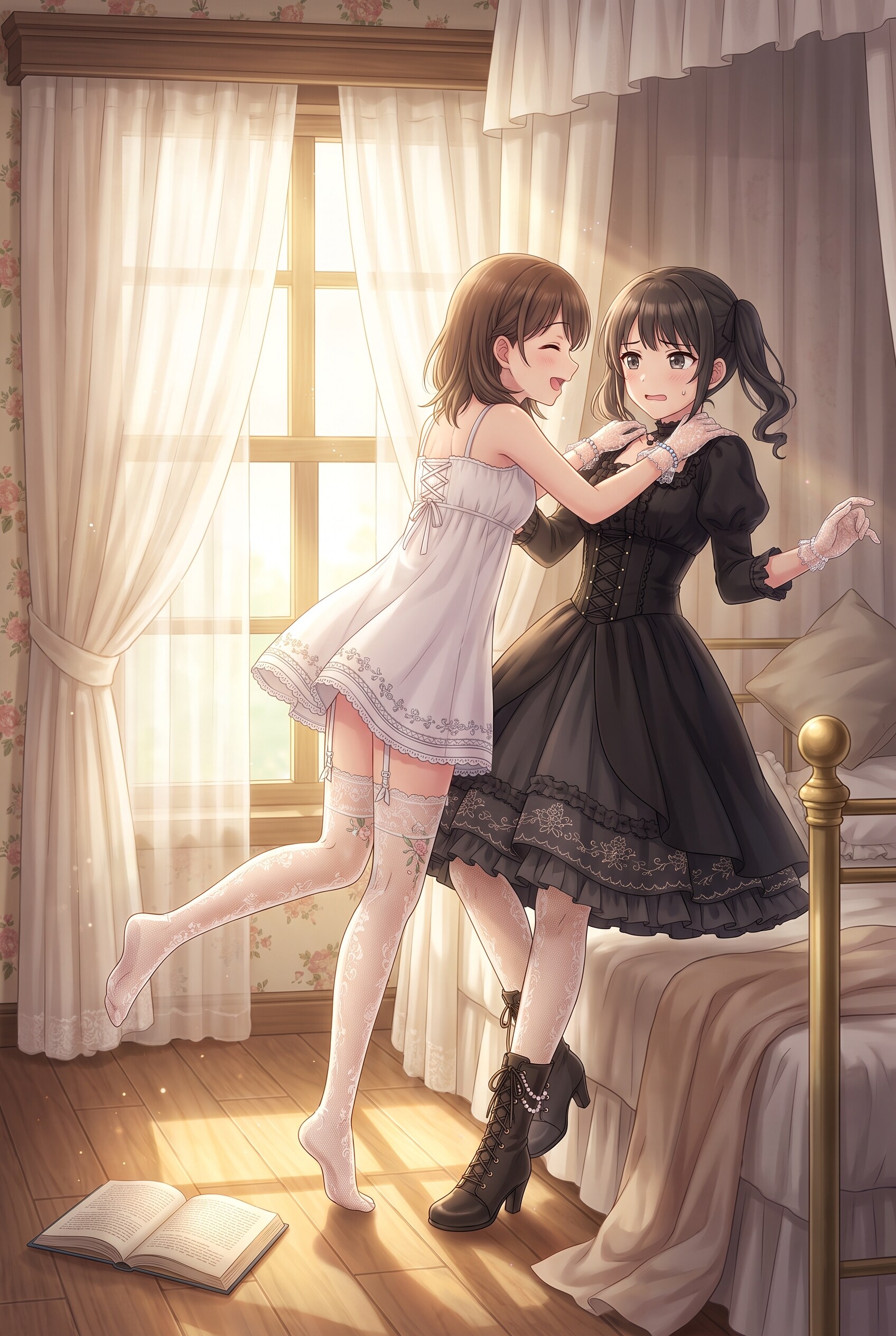 窓辺の寄り添い
