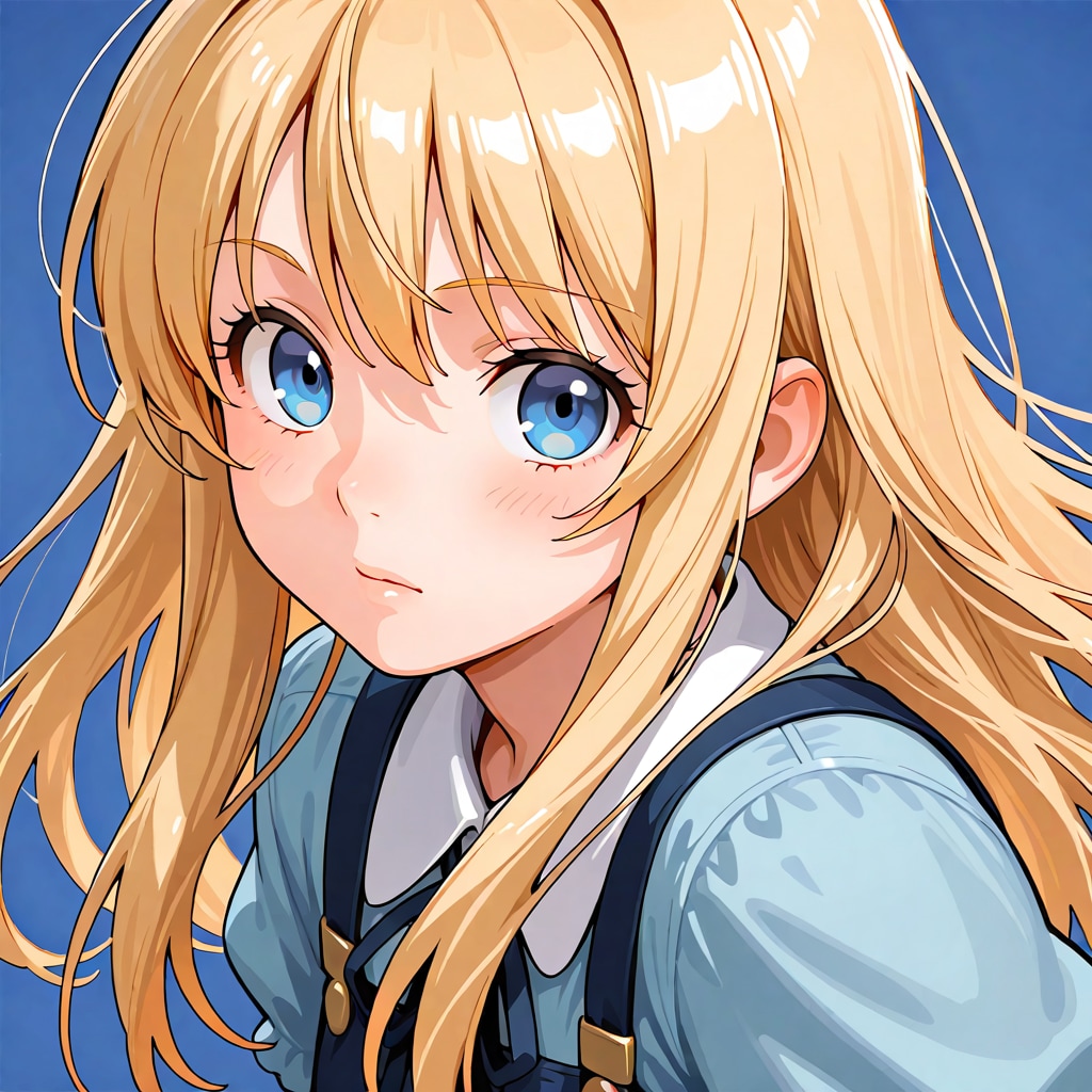 金髪少女