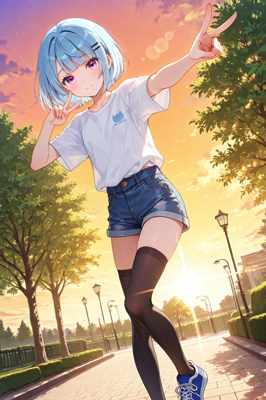 夕日のダンス