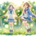 縄跳びの練習 2枚目