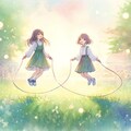 縄跳びの練習 3枚目