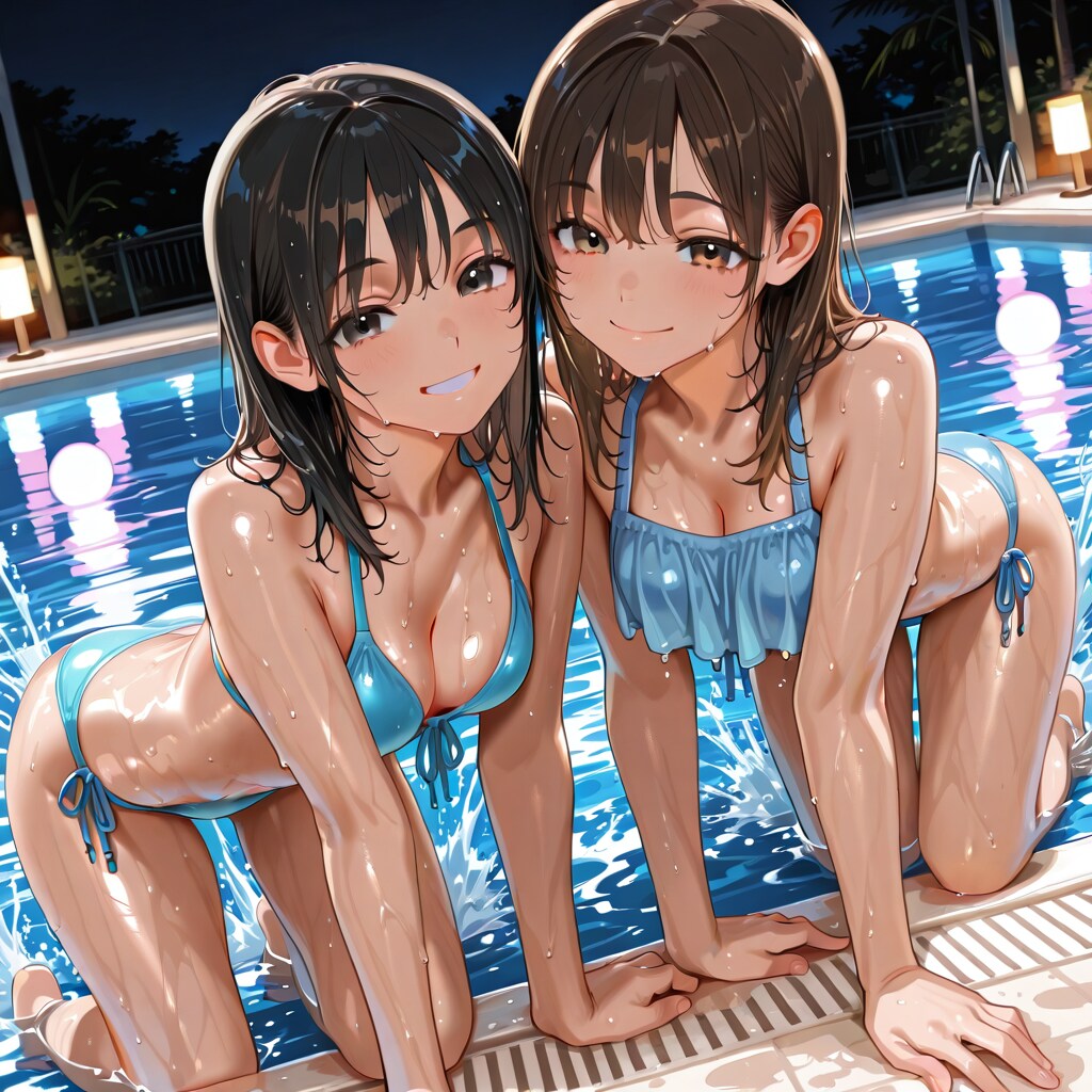 ナイトプールビキニ