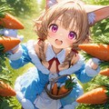 8枚）ニンジンとうさ耳娘さん 7枚目