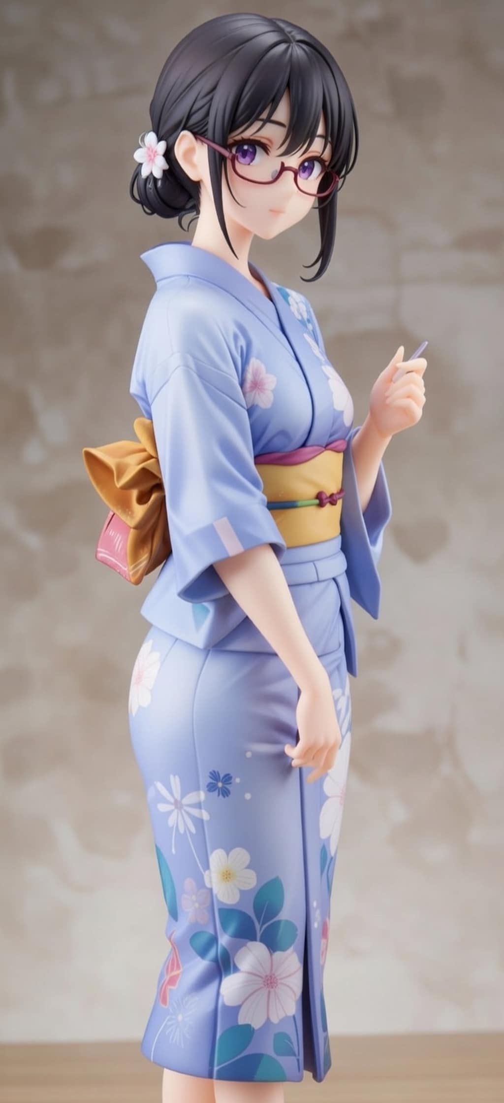 夏祭りの浴衣姿