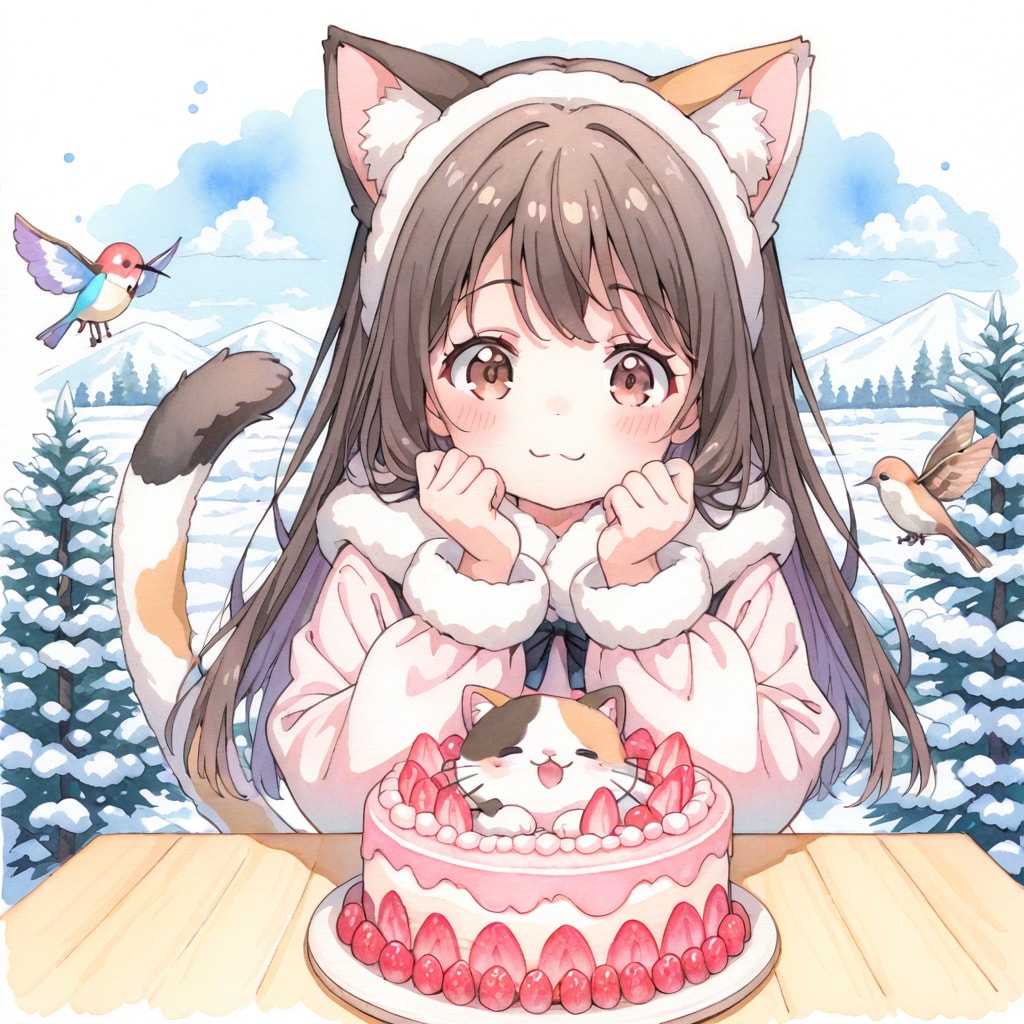 いただきまーす！（４）ケーキ