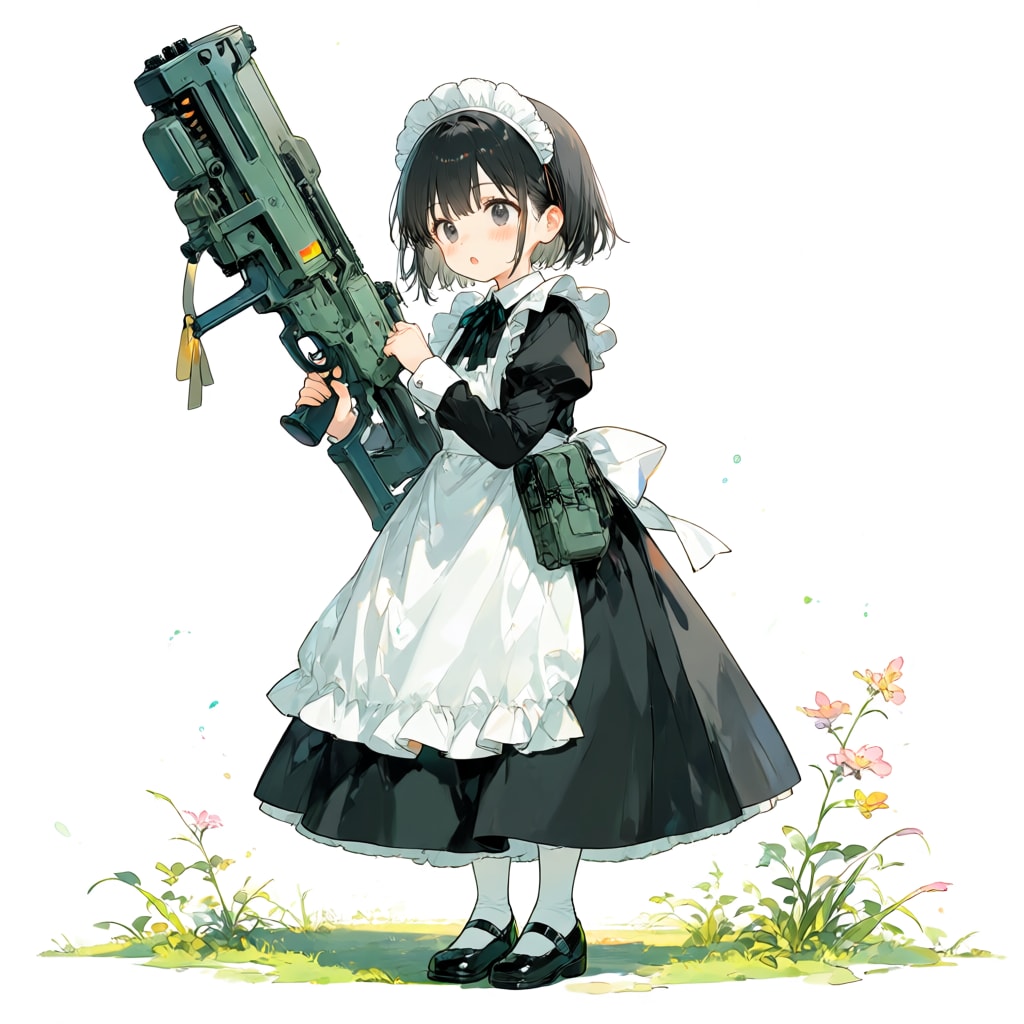 りーさるうぇぽんメイド | の人気AIイラスト・グラビア