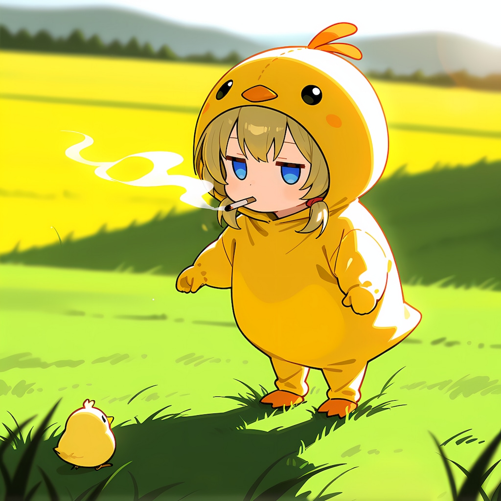 黄昏のピヨたち