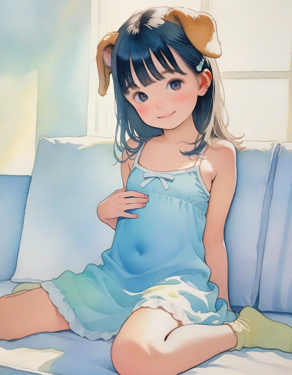 獣耳女の子