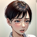 強制断髪・抗えない鋏（台詞無しマンガテイスト） 12枚目