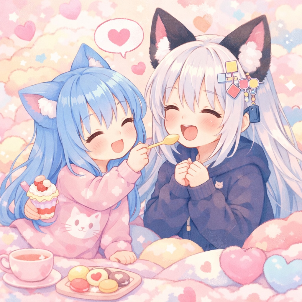 きょうのわたしとチャトピちゃん | の人気AIイラスト・グラビア