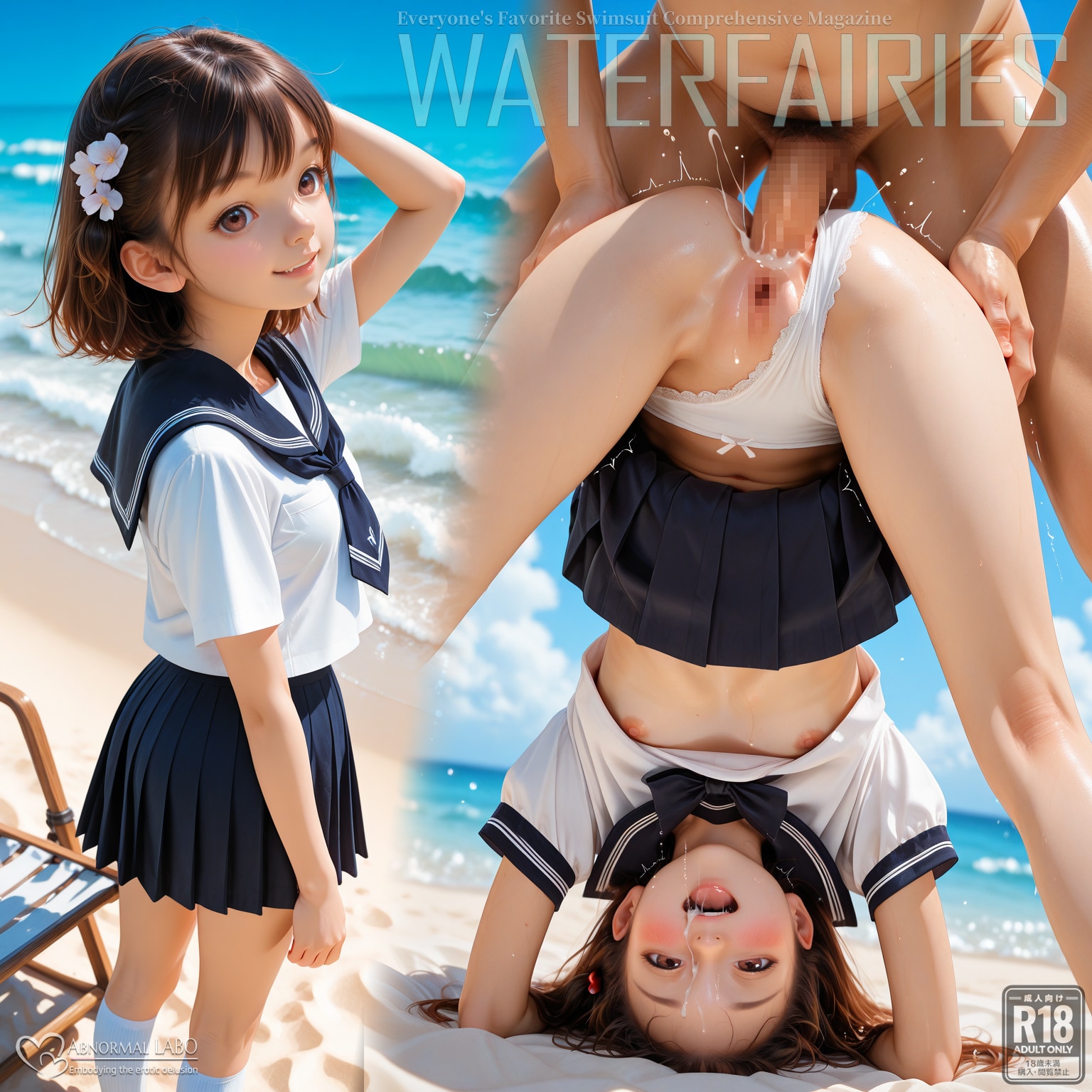 修学旅行の想い出Ⅱ♡セーラー女子（B面）