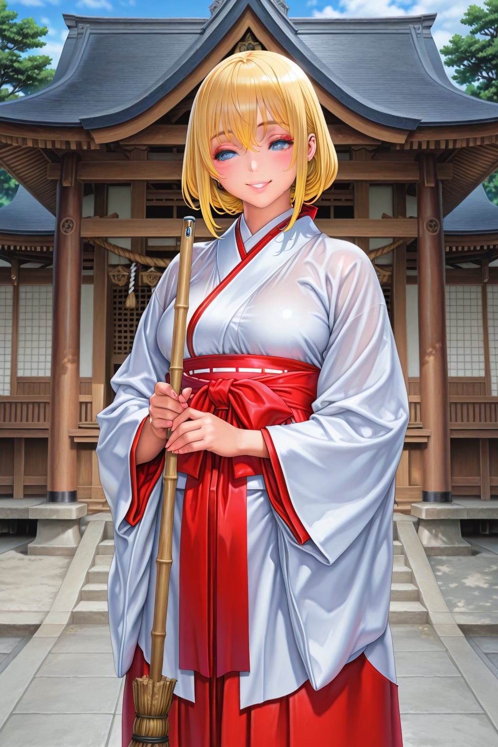 巫女さん | の人気AIイラスト・グラビア