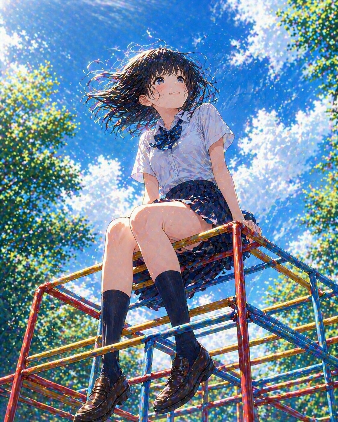 ジャングルジム | の人気AIイラスト・グラビア