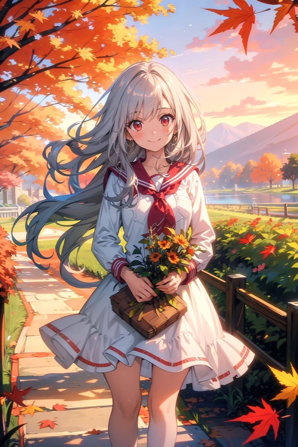 茜色に染まる | の人気AIイラスト・グラビア