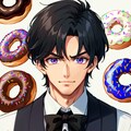 ドーナツと黒髪短髪男性！！（12枚） 8枚目
