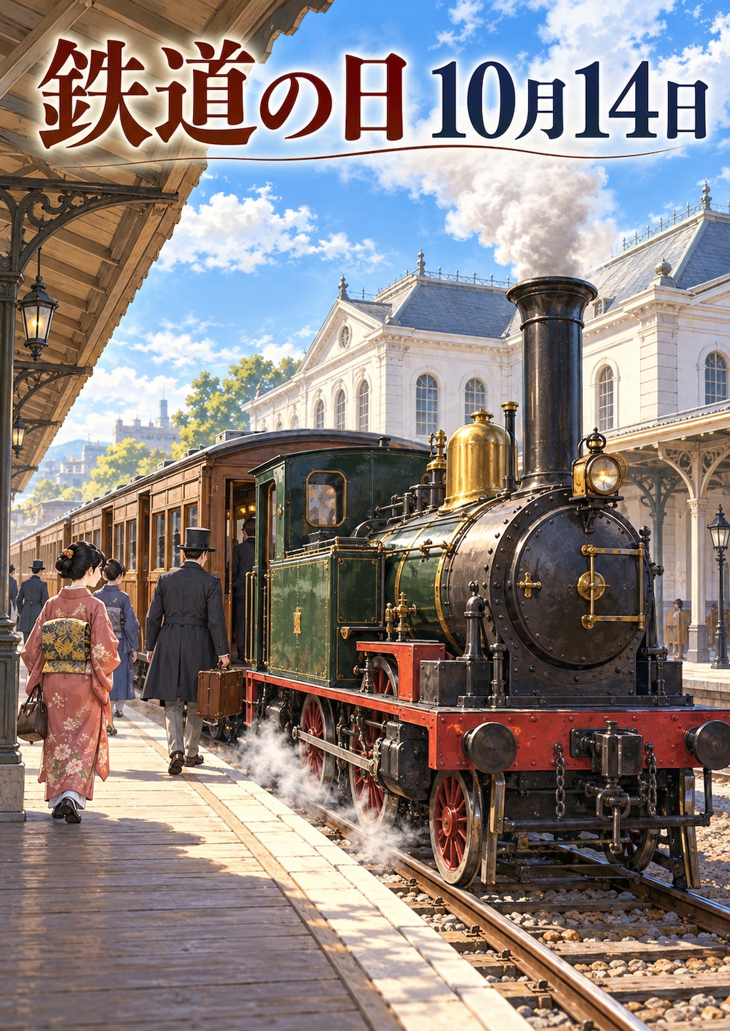 [今日は何の日 10/14] 鉄道の日