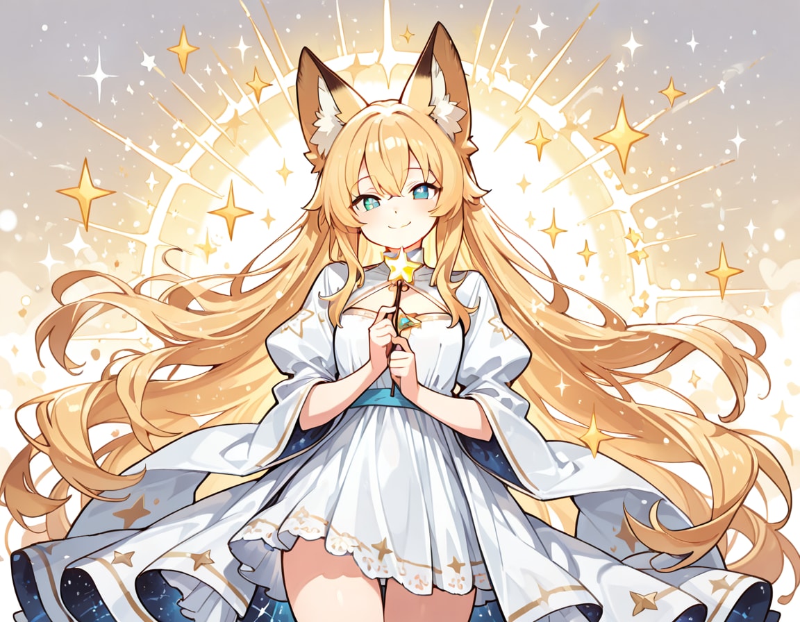 狐耳魔法少女 | の人気AIイラスト・グラビア