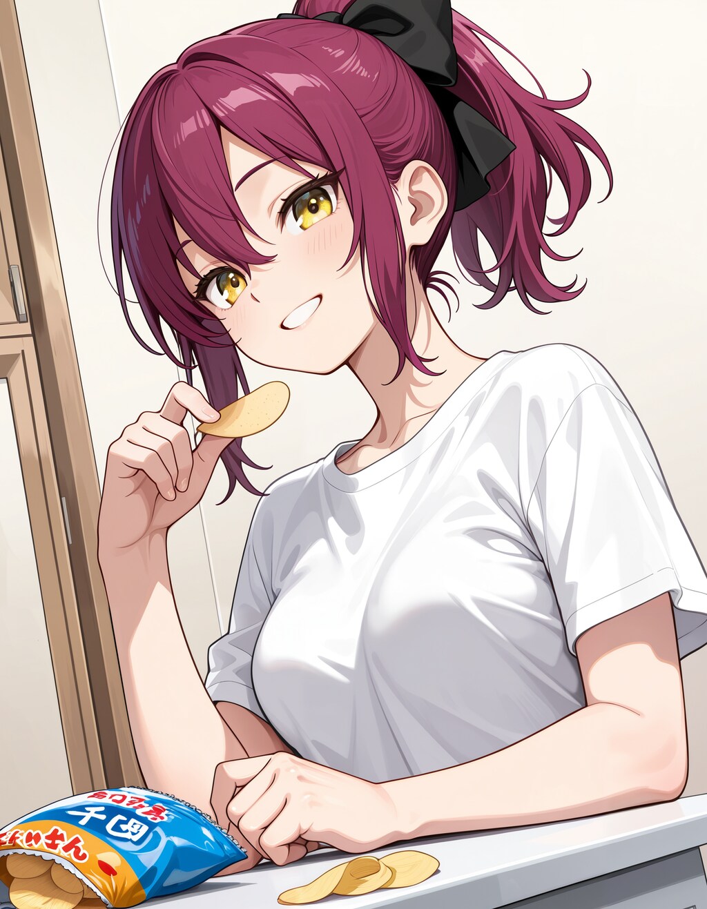 08/23｜湖池屋ポテトチップスの日の渚沙ちゃん