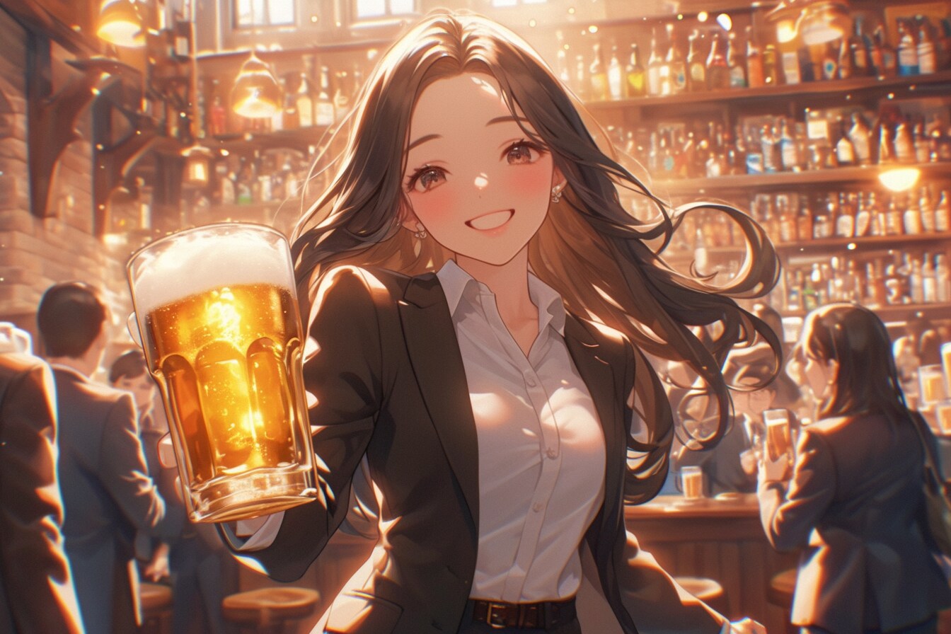 乾杯‼️🍻✨358 | の人気AIイラスト・グラビア