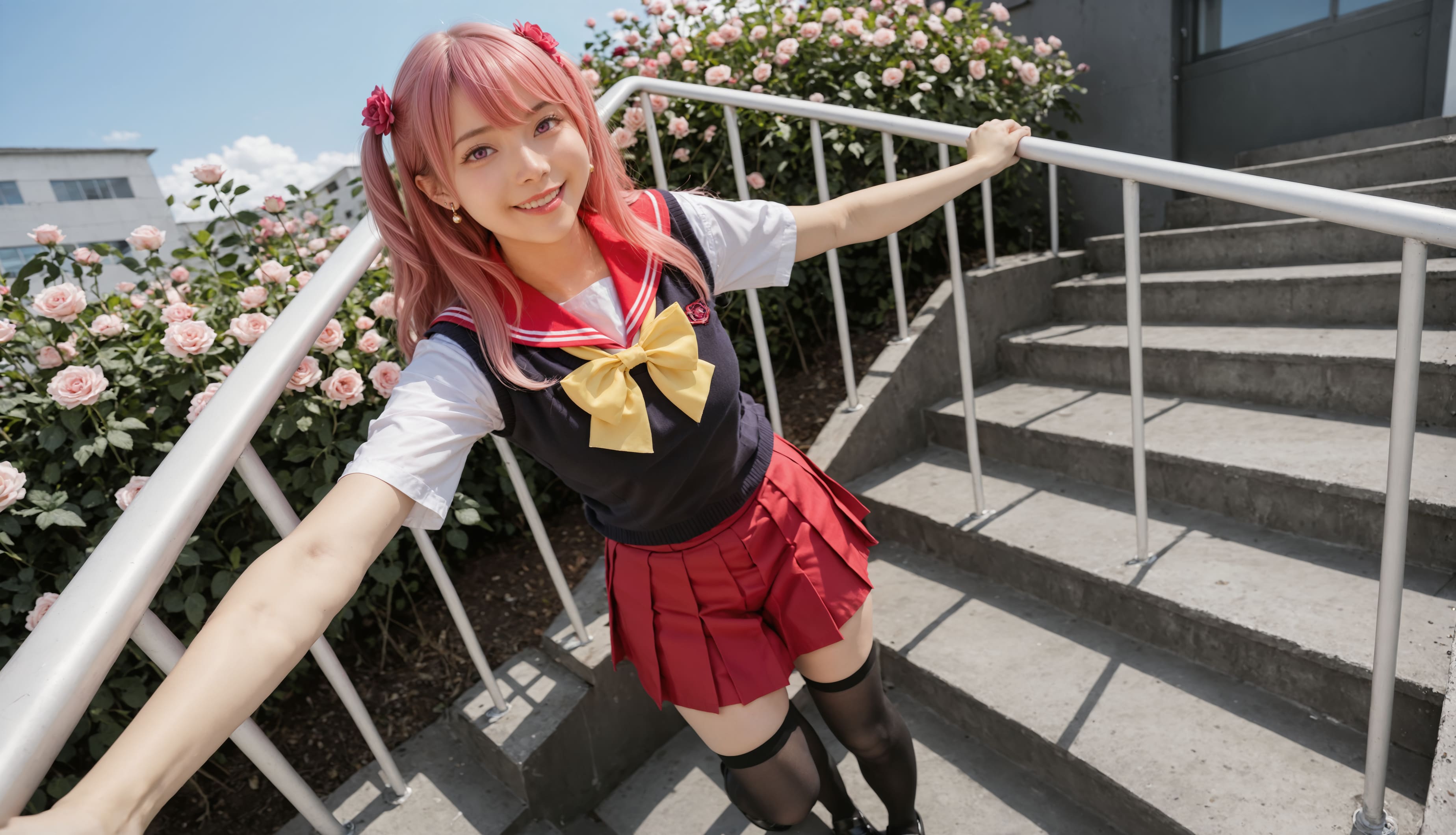 実写風 :  乾 紗寿叶（ジュジュ）＠その着せ替え人形は恋をする | の人気AIイラスト・グラビア