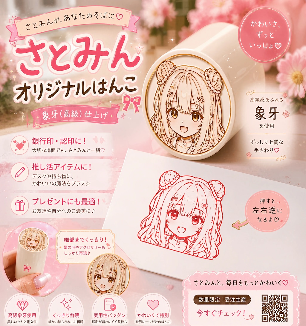 さとみんのキラキラはんこ✨新発売❣️