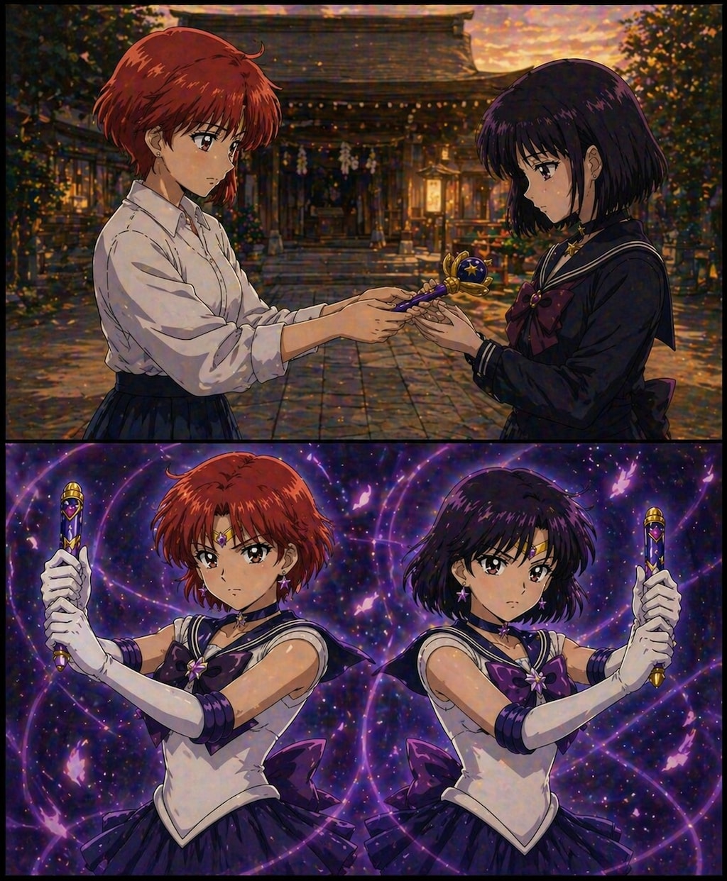 美少女戦士セーラーサターンアヤ最終話２