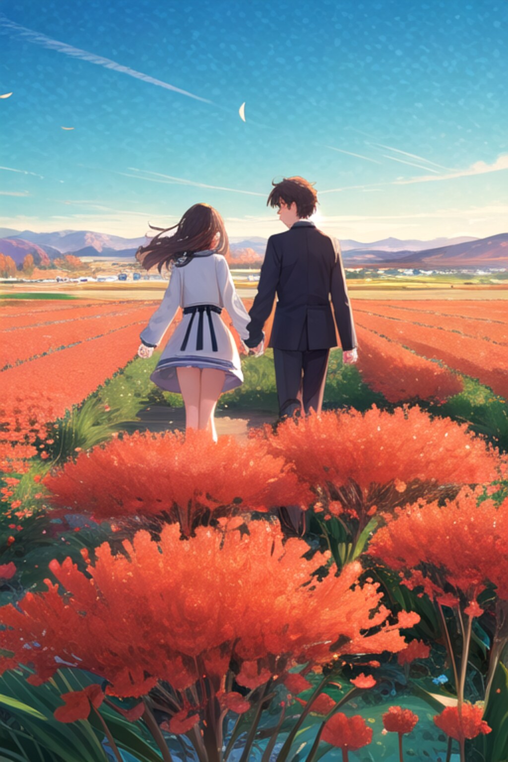 コキア畑を見に行く