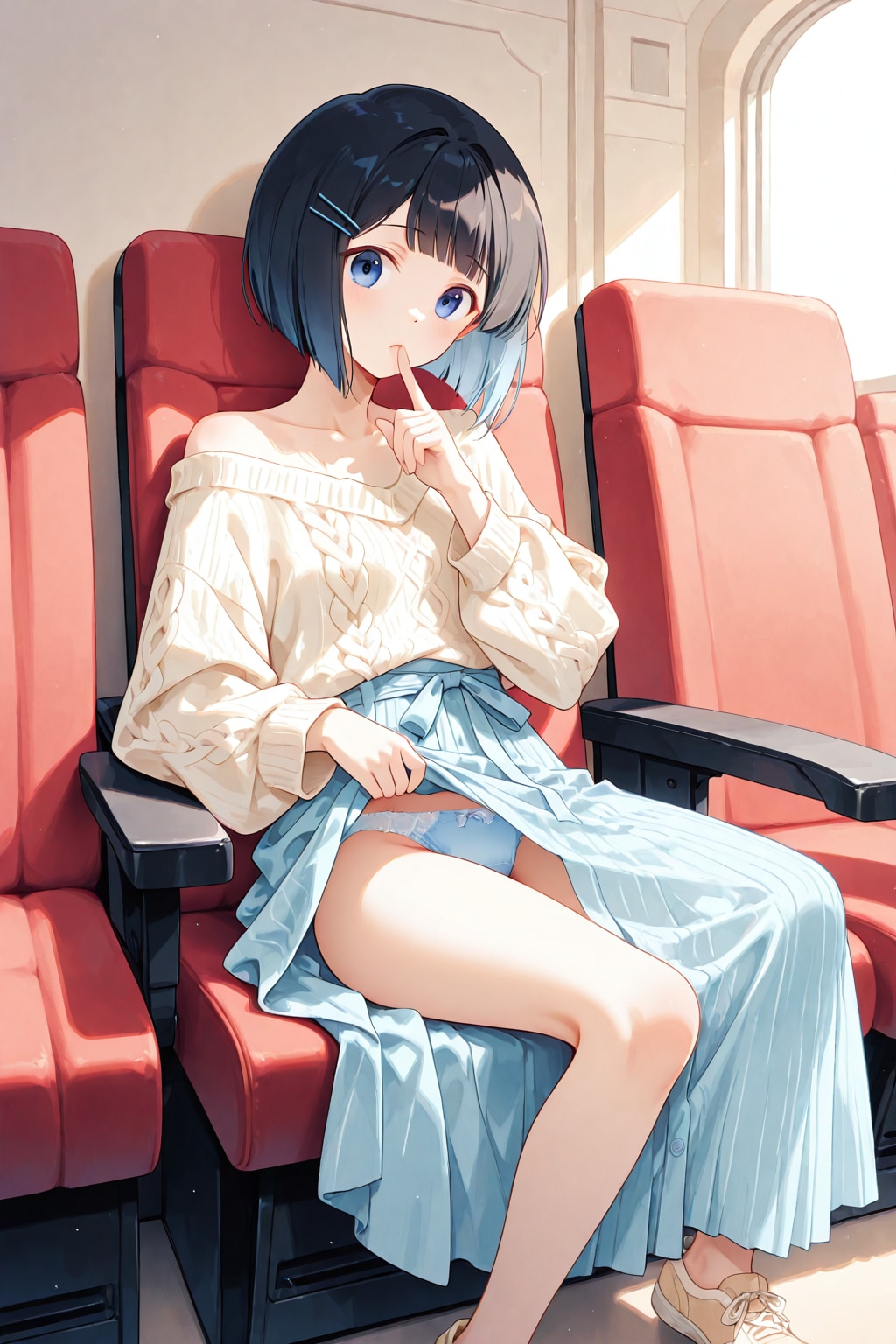 しーっ…