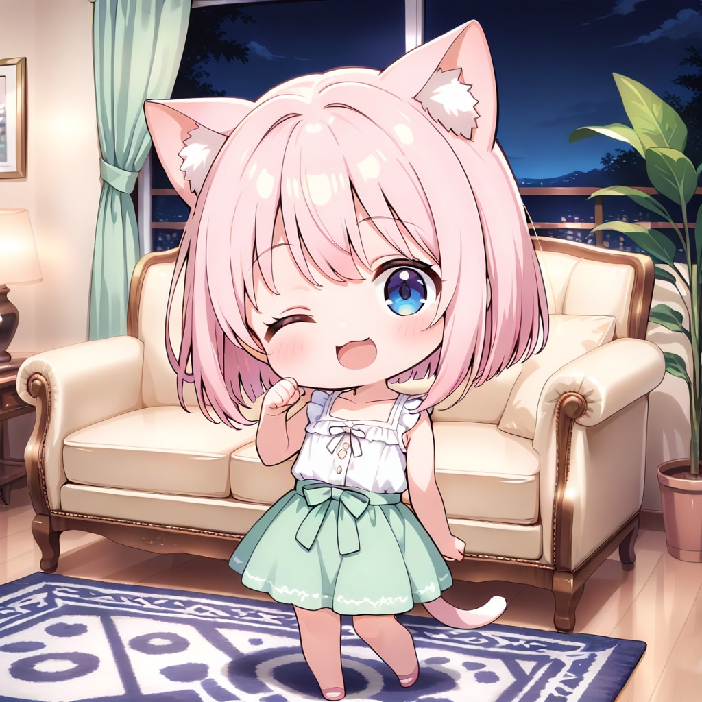 こんばんにゃん