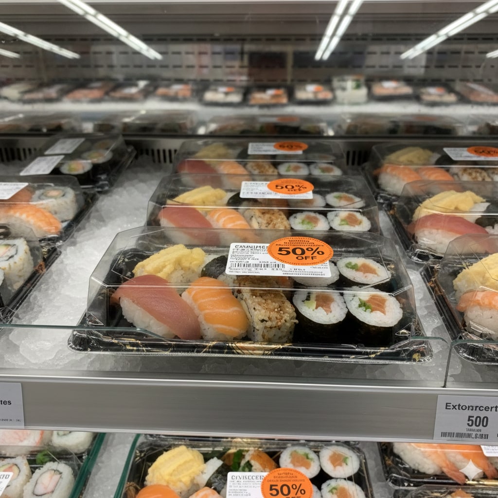 ５０％UPのお寿司セット