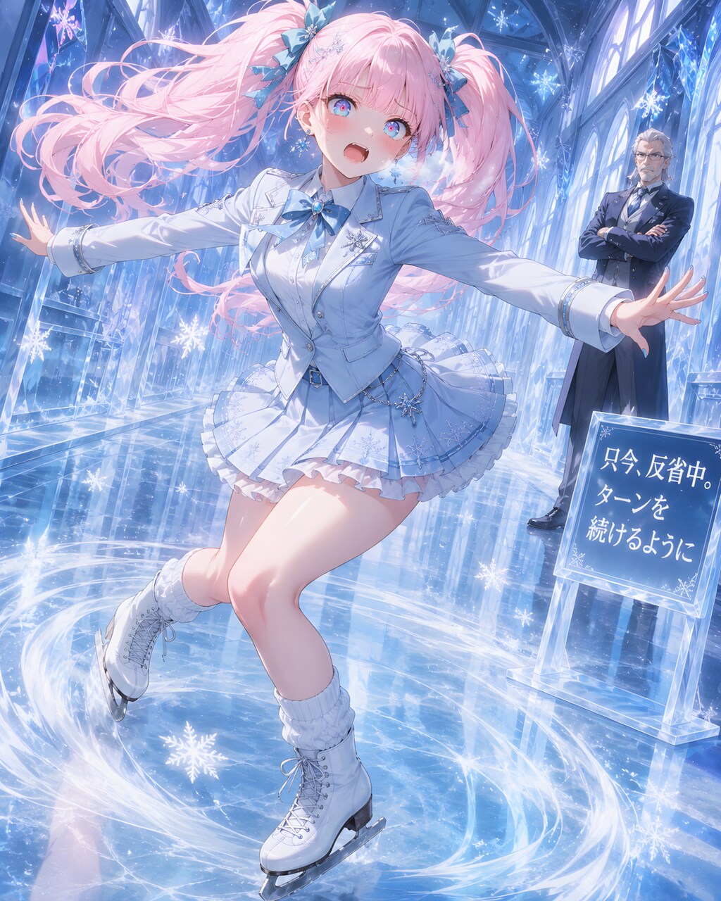 廊下でターンしなさい‼️