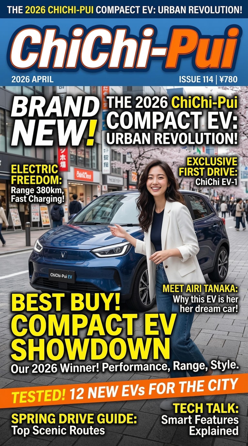 クルマ雑誌「チチプイ」　2026　4月号