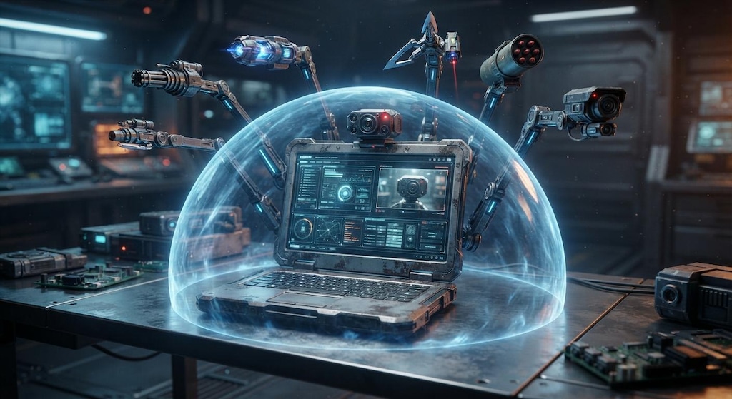 物理的自衛PC爆誕！