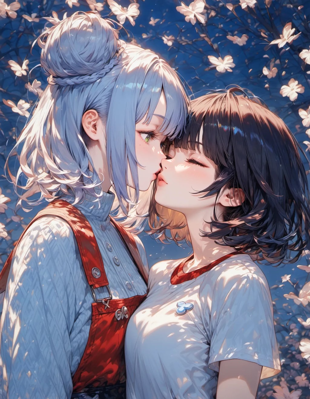 Kiss in the Butterfly Garden