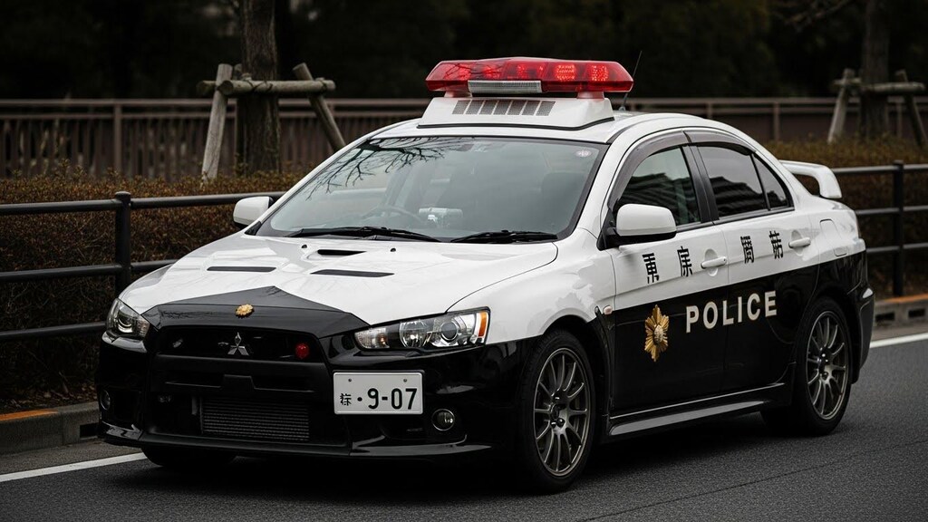 ランサーエボリューションパトロールカー