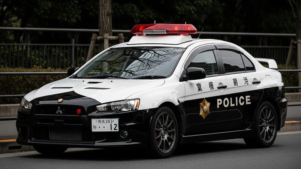 ランサーエボリューションパトロールカー