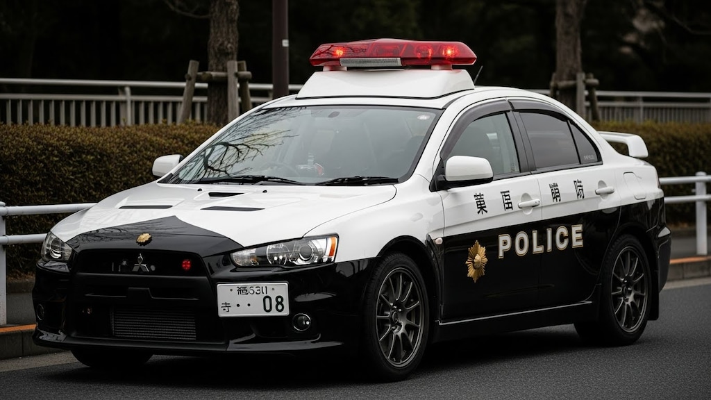 ランサーエボリューションパトロールカー