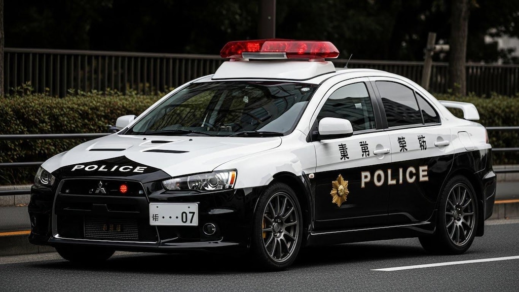 ランサーエボリューションパトロールカー