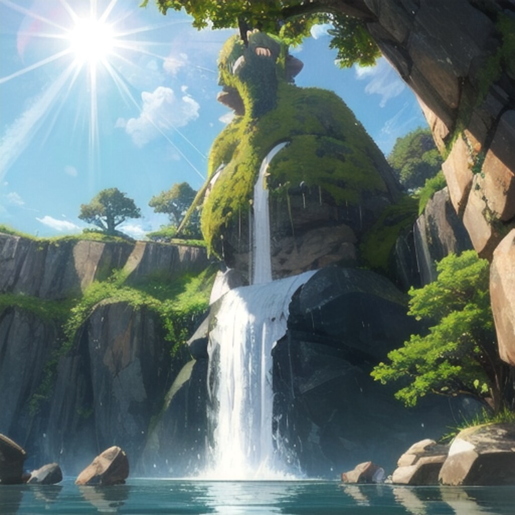 自然に還ったゴーレム