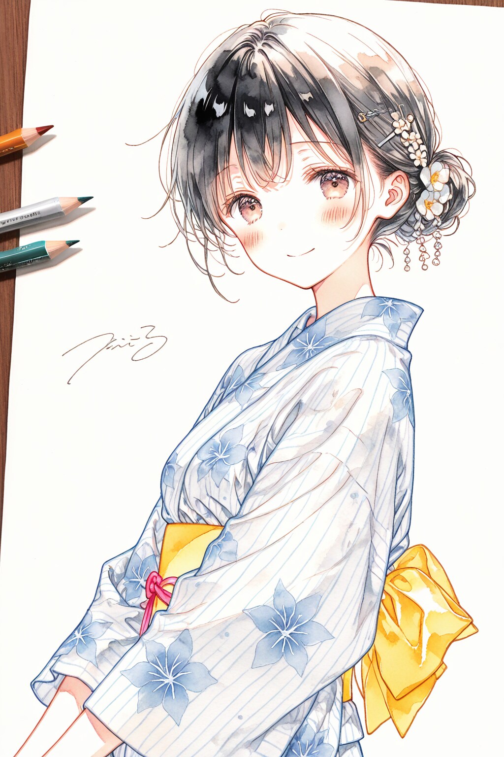 浴衣女子