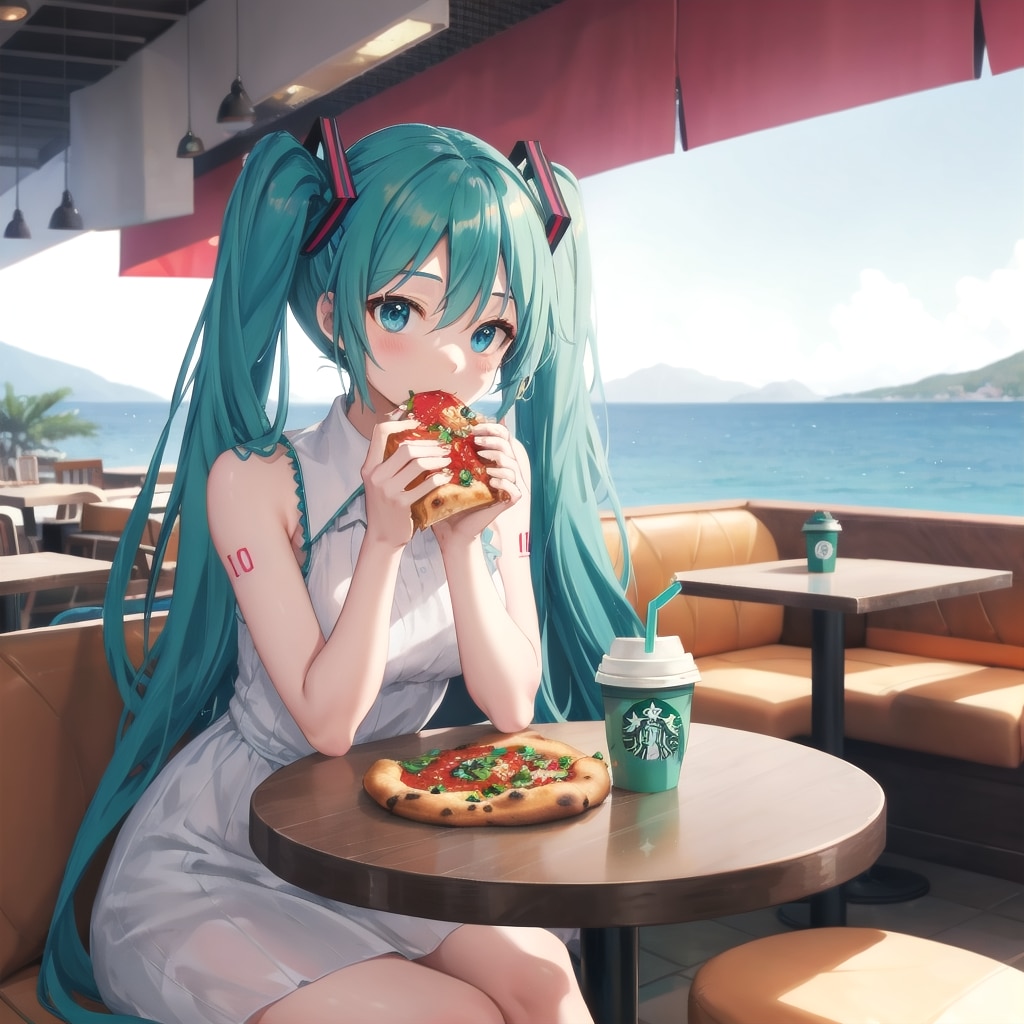 海の見えるレストラン