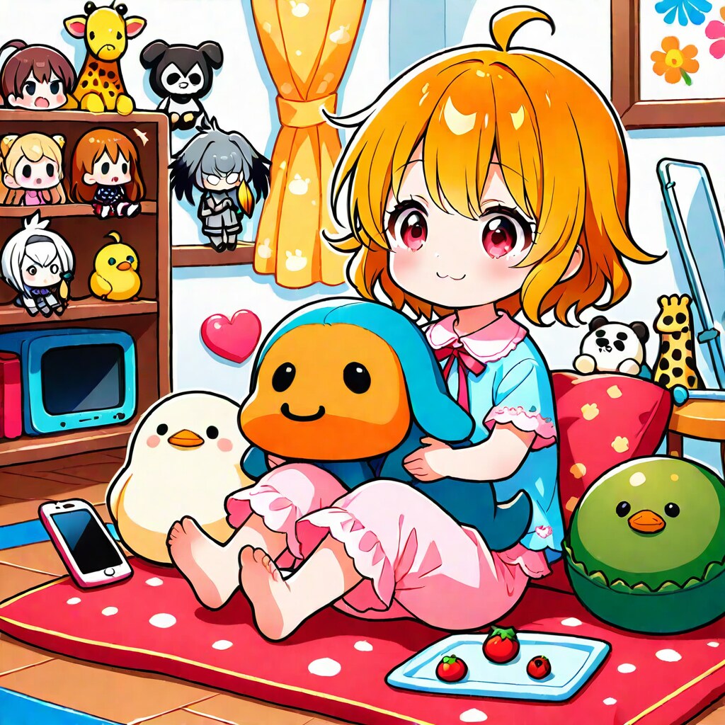 オレンジ髪ちゃん