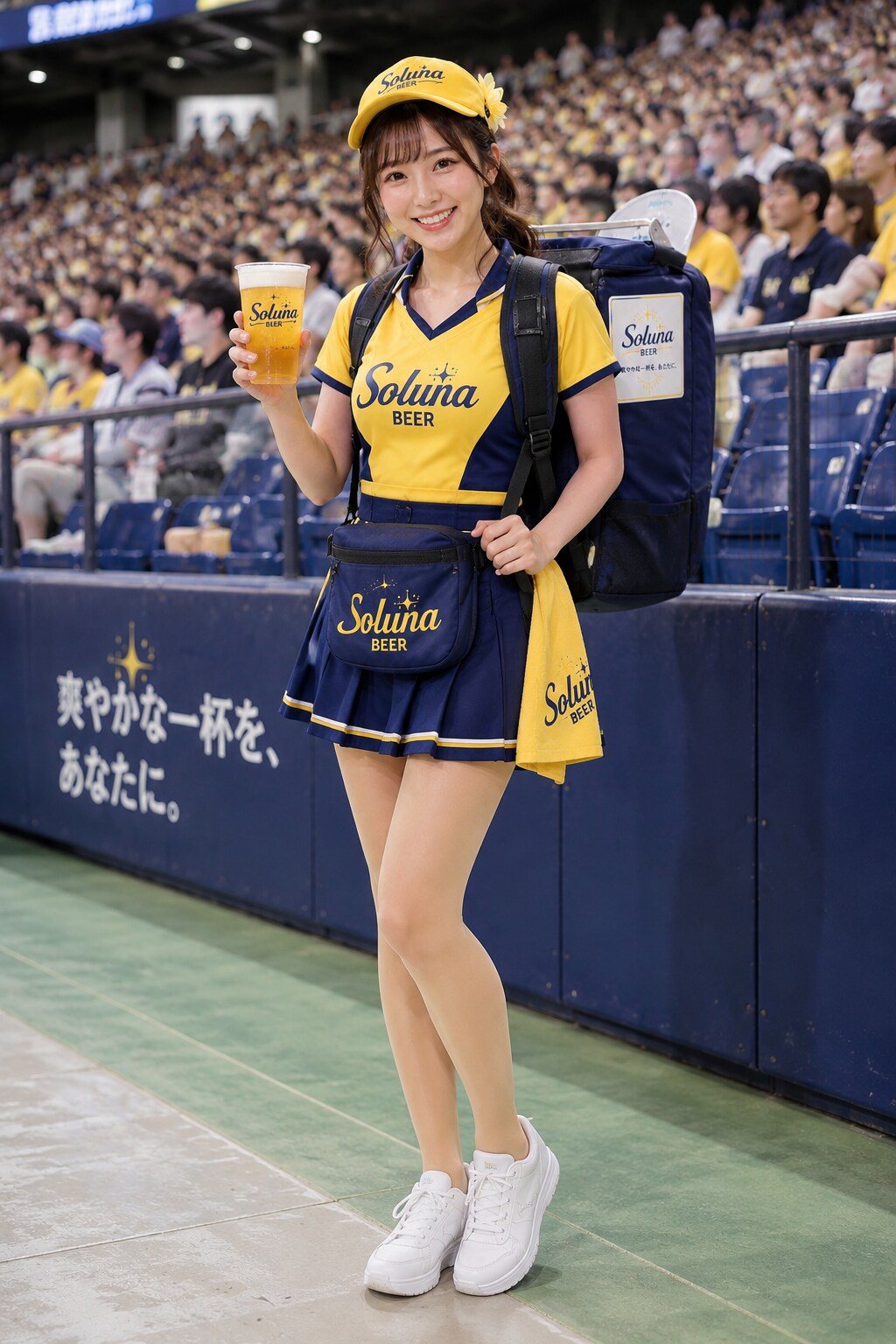 ビール売り子の女の子