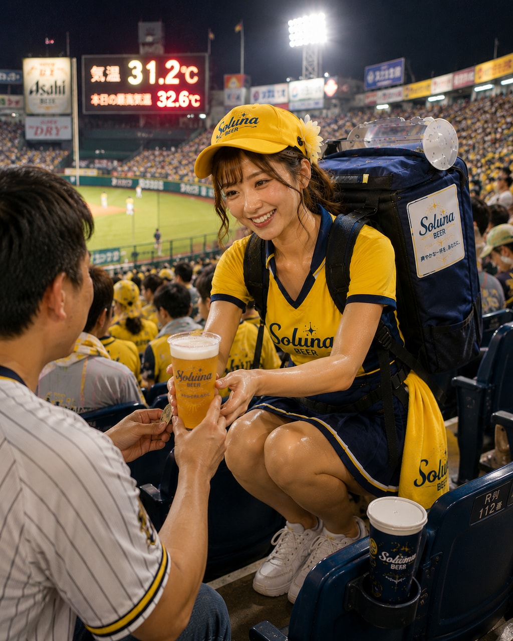 ビール売り子の女の子